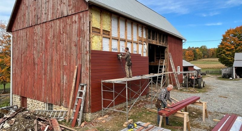 Barn Siding Replacement in Stamford, CT
