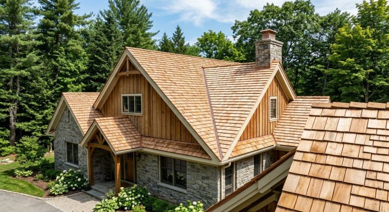 Cedar Shake Roof Construction in Alexandria, VA