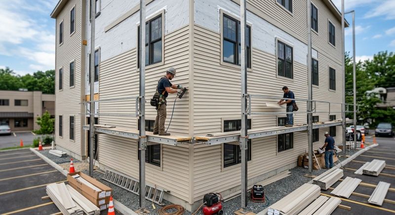 Commercial Siding Installation in Norwalk, CT