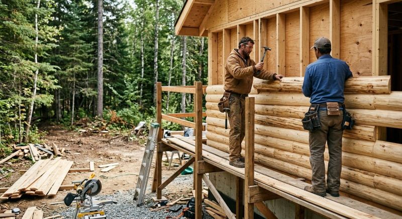 Log Home Siding Installation in Norwalk, CT