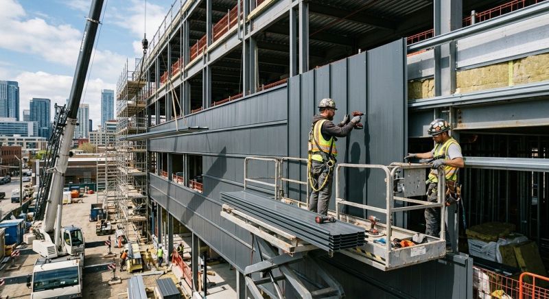 Metal Cladding Installation in Stamford, CT