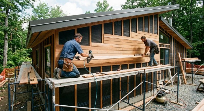 Wood Cladding Installation in Norwalk, CT
