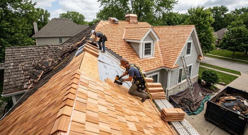 Wood Shingle Roof Replacement in Alexandria, VA