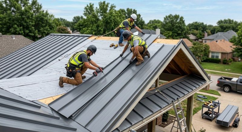 Aluminum Roof Installation in Naperville, IL