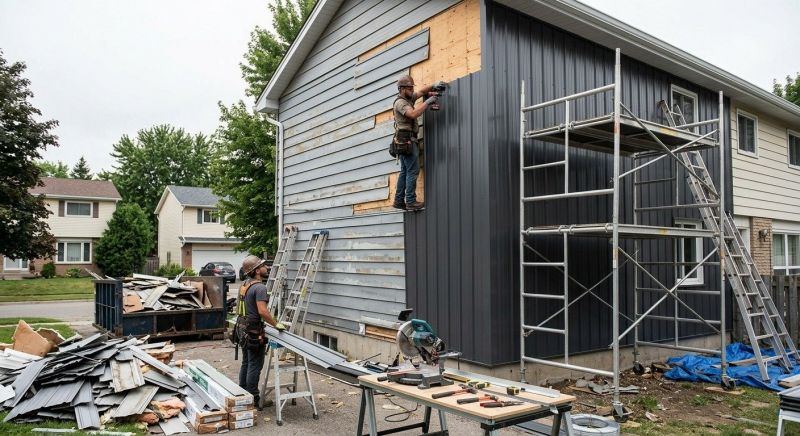 Aluminum Siding Installation in Boston, MA