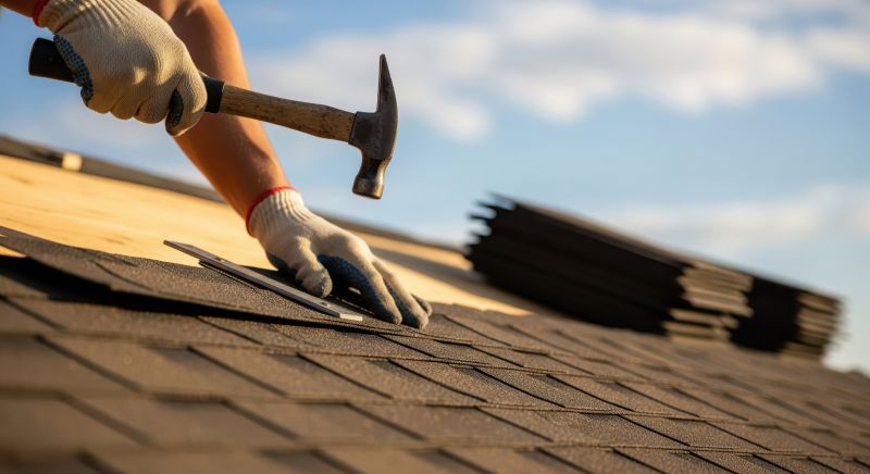 Asphalt Shingle Roof Installation in Worcester, MA