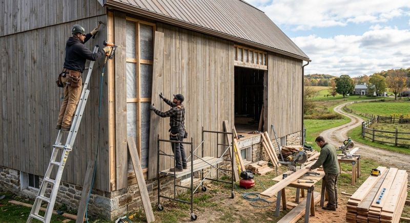 Barn Siding Installation in Norwalk, CT