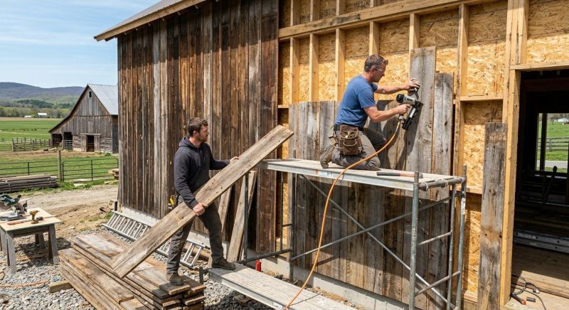 Barn Siding Installation in Fairfield County, CT