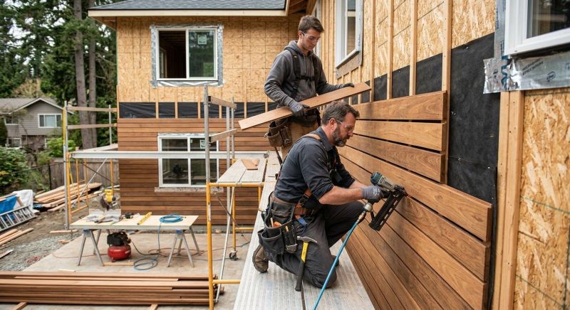 Barn Siding Installation in Boston, MA