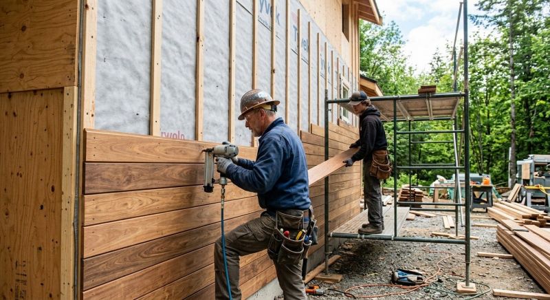Barn Wood Siding Installation in Norwalk, CT