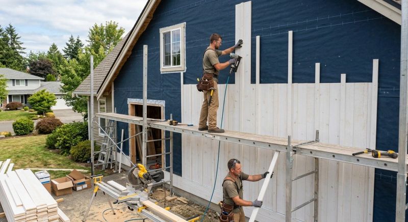 Batten Siding Installation in Fairfield County, CT