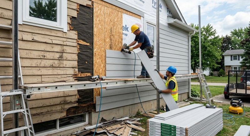 Board Siding Replacement in Stamford, CT