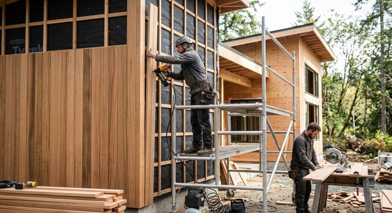 Cedar Cladding Installation in Norwalk, CT