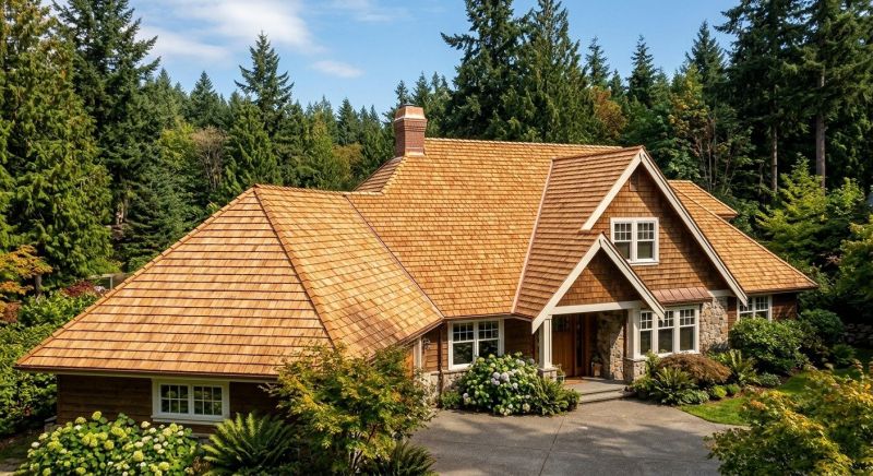 Cedar Roof Installation in Fredericksburg, VA