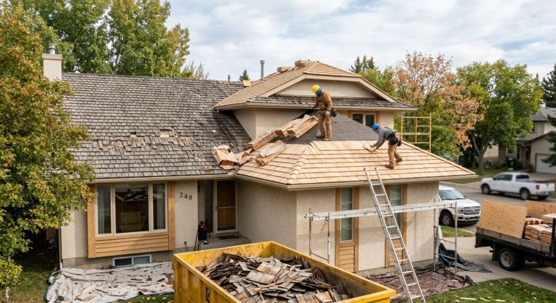 Cedar Roof Replacement in Fredericksburg, VA