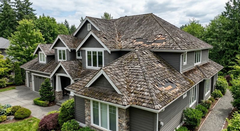 Cedar Roof Replacement in Alexandria, VA