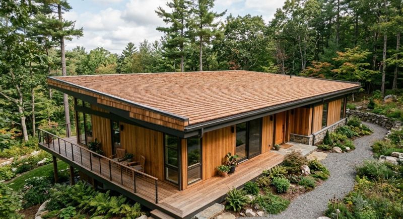 Cedar Shake Roof Construction in Alexandria, VA