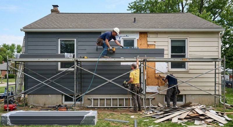 Cement Siding Installation in Boston, MA