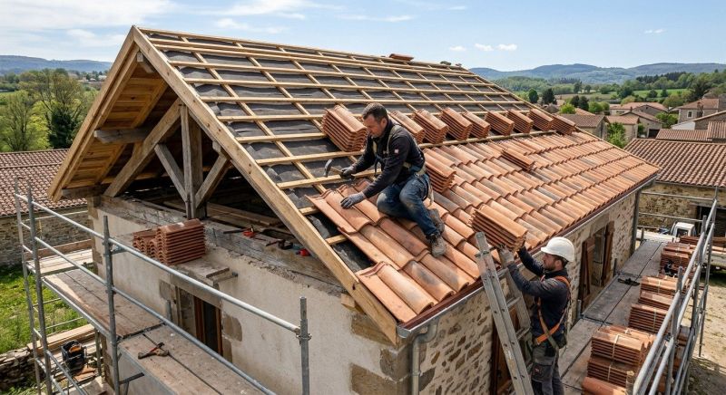 Clay Roof Installation in Fredericksburg, VA