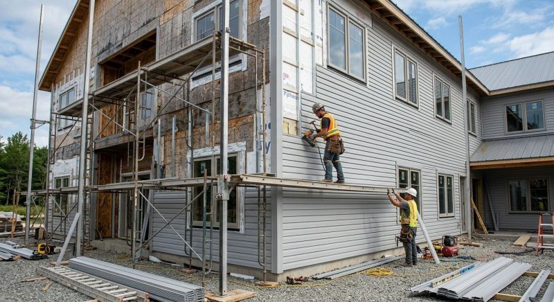 Commercial Siding Installation in West Hartford, CT