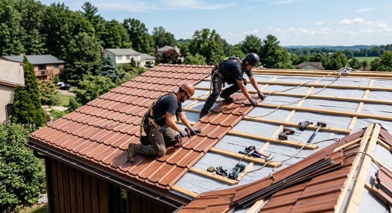 Copper Roof Installation in Fredericksburg, VA