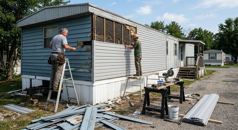 Damaged Siding Replacement in Nashua, NH
