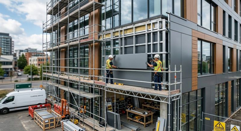Facade Cladding Installation in Norwalk, CT