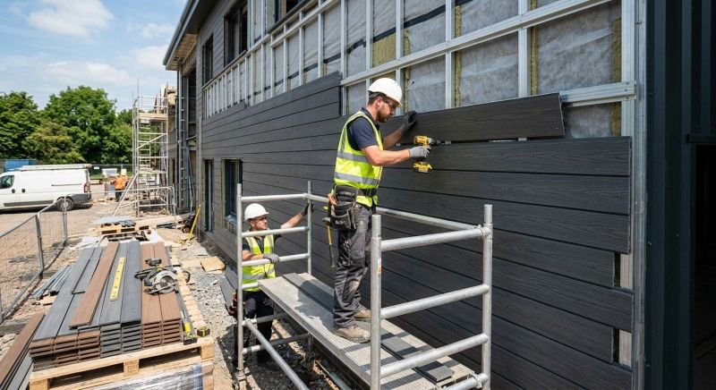 Facade Cladding Installation in Fairfield County, CT