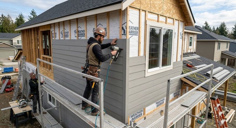 Fiberboard Siding Installation in Stamford, CT