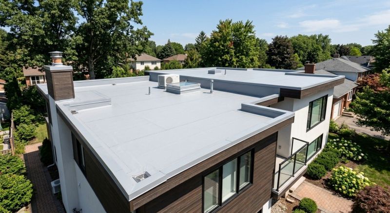 Flat Roof Construction in Naperville, IL