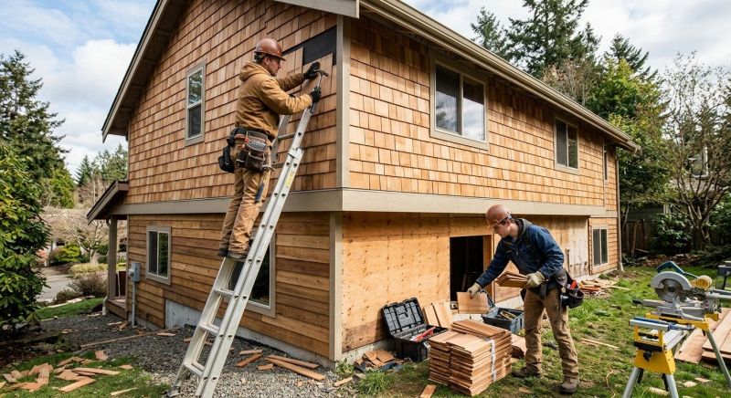 Hardwood Siding Installation in Norwalk, CT