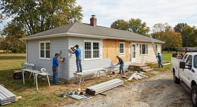 House Siding Replacement in Danbury, CT