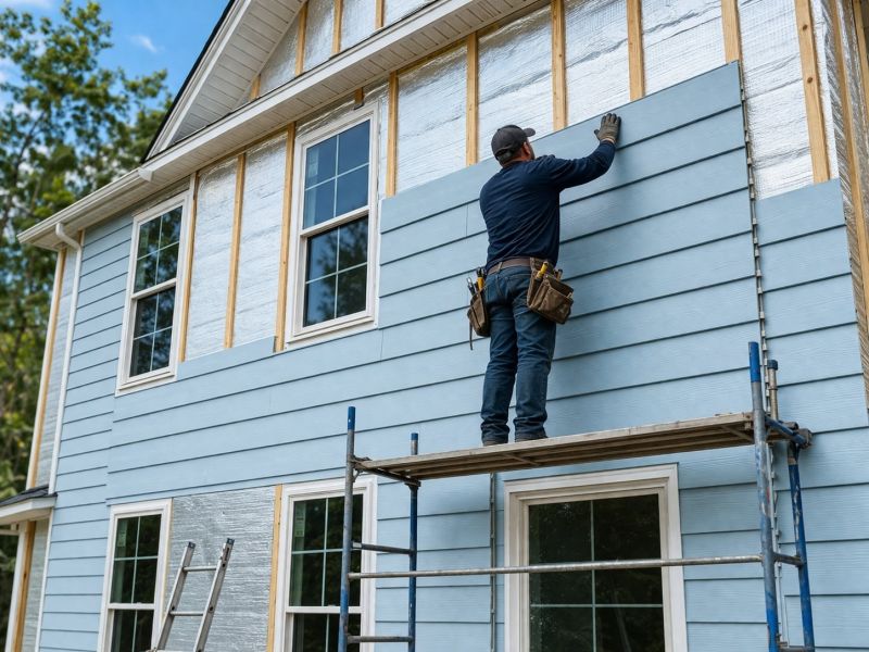 Insulated Siding Installation in West Hartford, CT