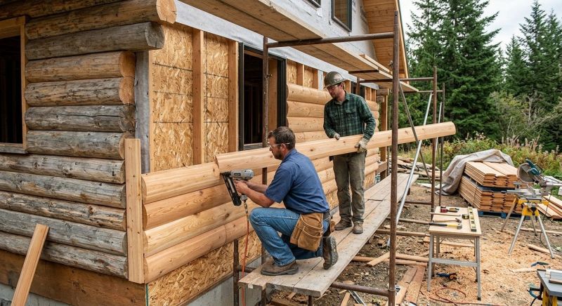 Log Siding Installation in Norwalk, CT