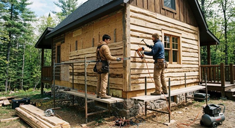 Log Siding Installation in Norwalk, CT