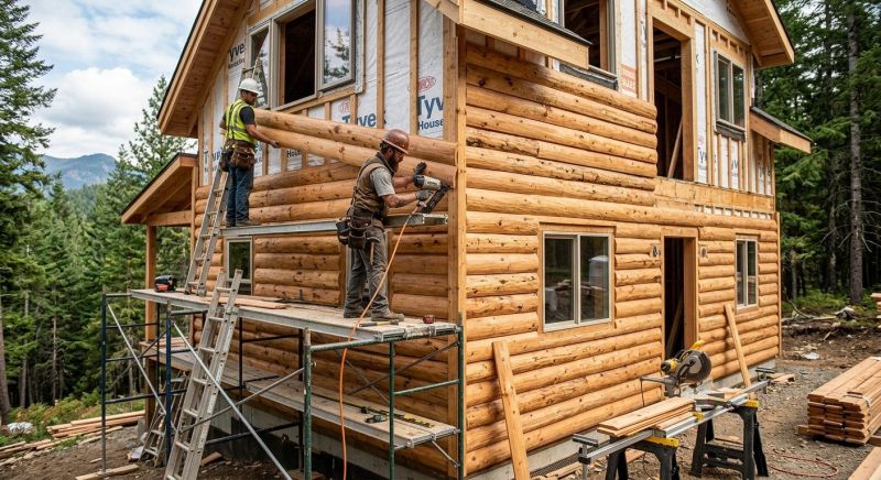Log Siding Installation in Norwalk, CT