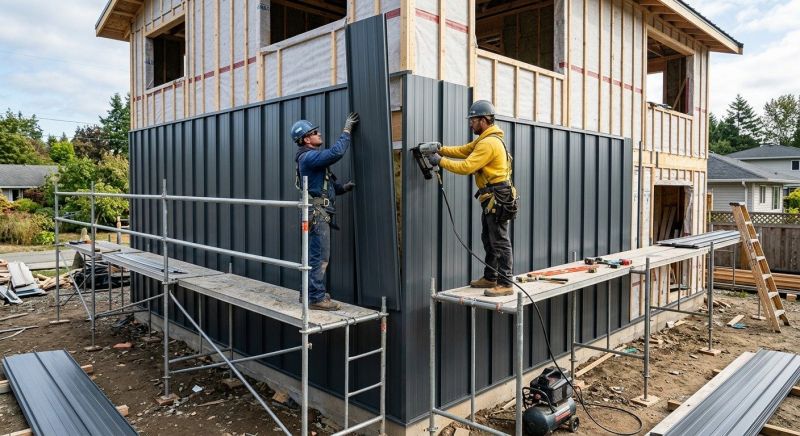 Metal Barn Siding Installation in Fairfield County, CT