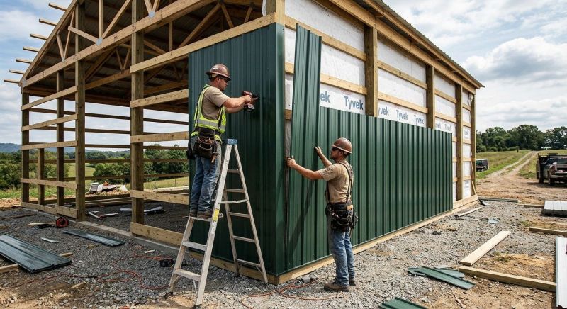 Metal Barn Siding Installation in Norwalk, CT