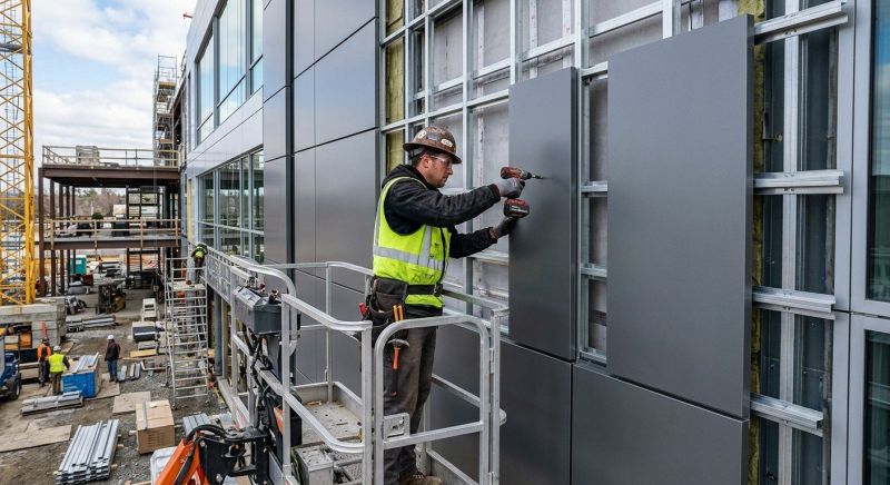Metal Paneling Installation in Norwalk, CT
