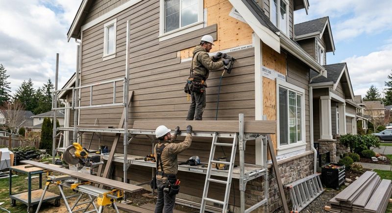 Polymer Siding Installation in Norwalk, CT