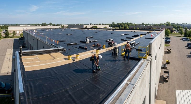 Rubber Roof Installation in Alexandria, VA
