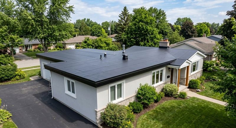 Rubber Roof Installation in Alexandria, VA