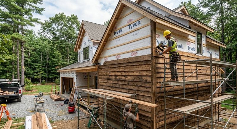Rustic Siding Installation in Boston, MA