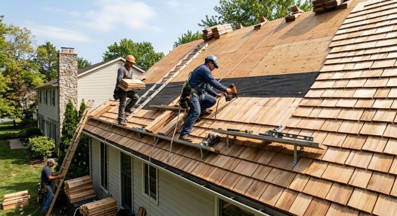 Shake Roof Replacement in Alexandria, VA