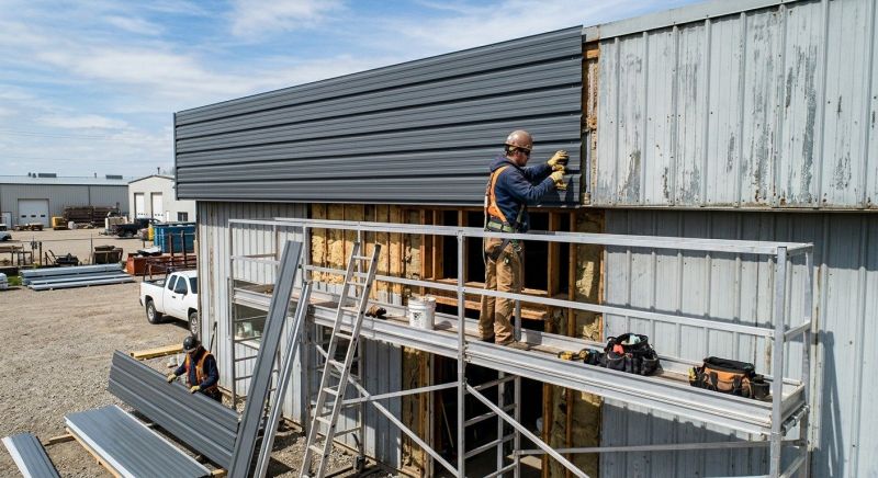 Sheet Metal Siding Replacement in Norwalk, CT