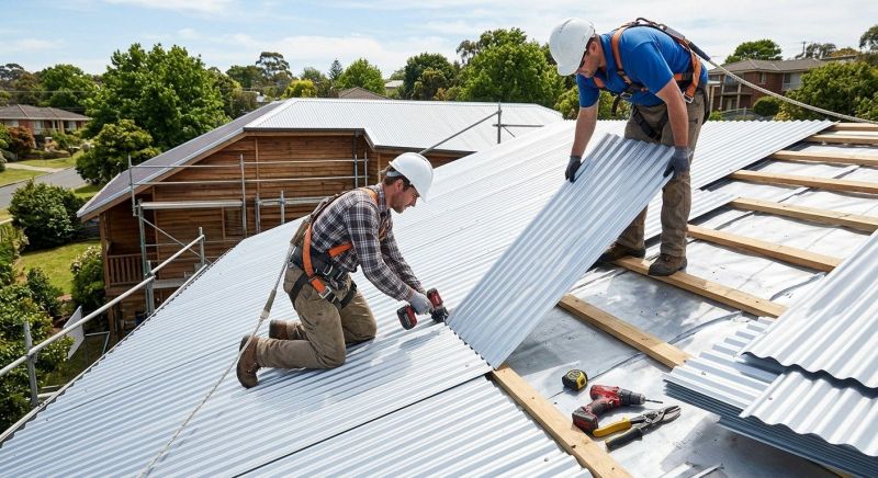 Sheet Roofing Installation in Fredericksburg, VA