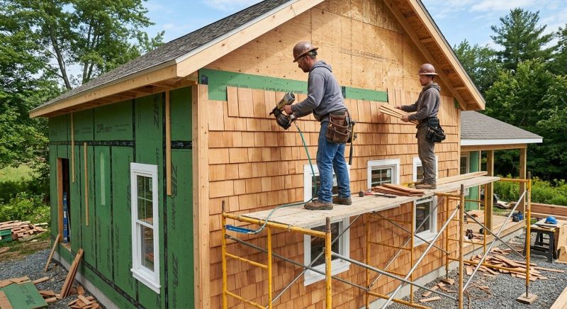 Shingle Siding Installation in Norwalk, CT