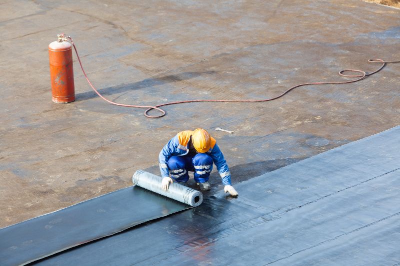 Single Ply Roof Installation in Naperville, IL