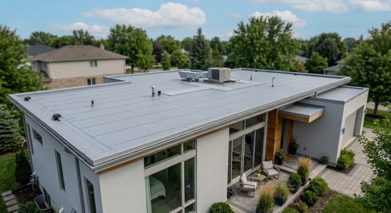 Single Ply Roof Installation in Naperville, IL