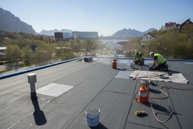Single Ply Roof Replacement in Fredericksburg, VA